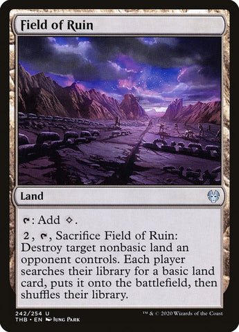 Campo de ruina [Theros más allá de la muerte] 