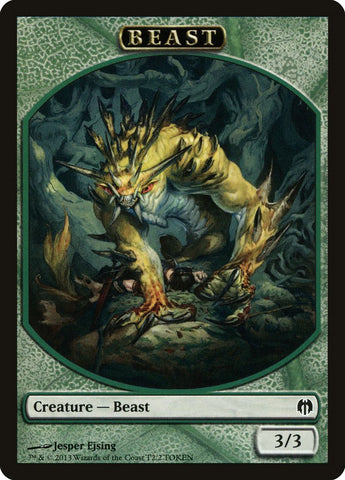 Ficha de Bestia [Mazos de Duelo: Fichas de Héroes contra Monstruos] 