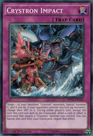 Impacto de Crystron [MP17-EN161] Común 