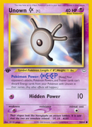 Unown [K] (58/64) [Neo Revelación 1.ª edición] 