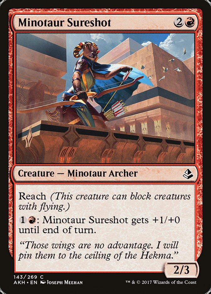 Tiro certero del Minotauro [Amonkhet] 