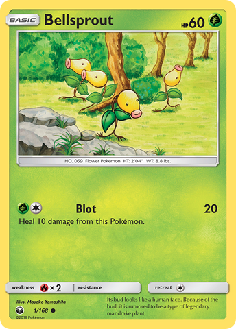Bellsprout (1/168) [Sol y Luna: Tormenta Celestial] 