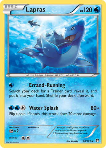 Lapras (28/122) [XY: Punto de ruptura] 
