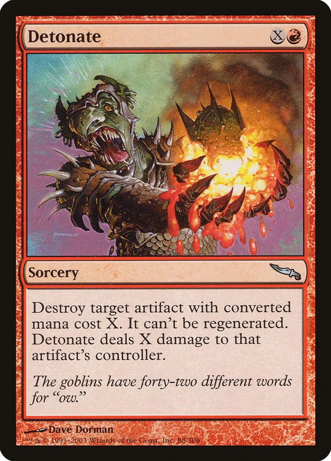 Detonar [Mirrodin] 