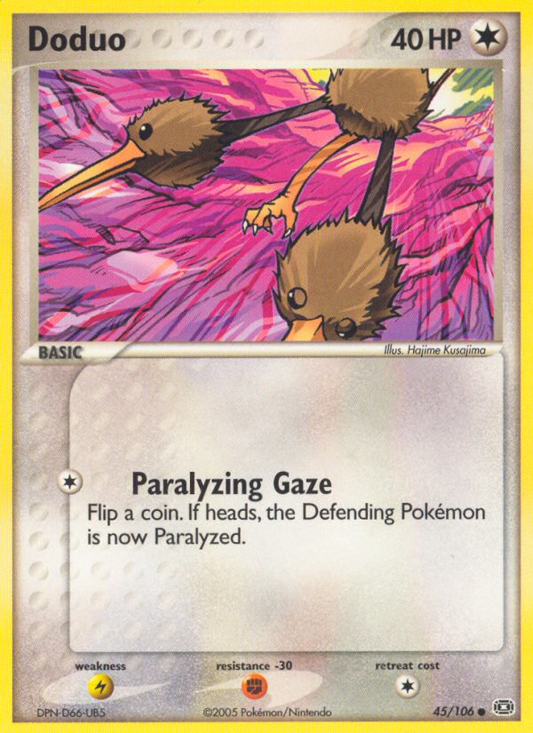 Doduo (45/106) [EX: Esmeralda] 