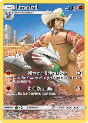 Excadrill (246/236) [Sol y Luna: Eclipse cósmico] 