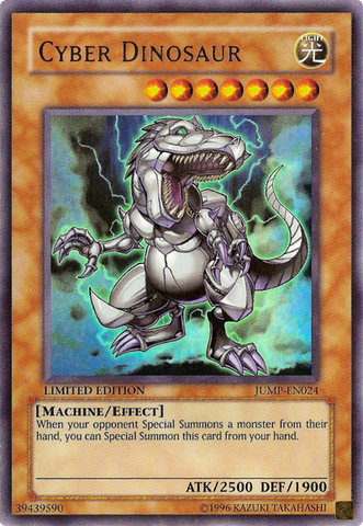 Dinosaurio Cibernético [JUMP-EN024] Ultra Raro 