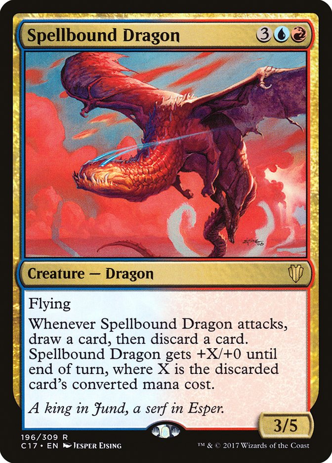 Dragón hechizado [Commander 2017] 