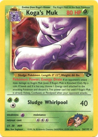 Muk de Koga (26/132) [Gym Challenge Unlimited] 