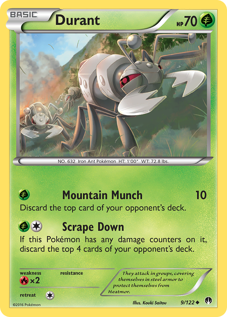 Durant (9/122) [XY: Punto de ruptura] 