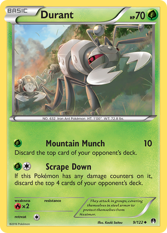 Durant (9/122) [XY: Punto de ruptura] 