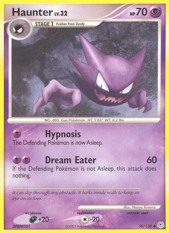 Haunter (50/130) [Diamante y perla: conjunto básico] 