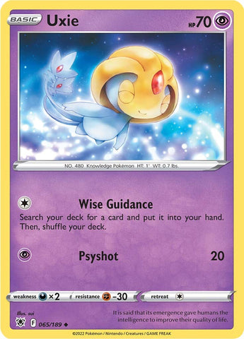 Uxie (065/189) [Espada y escudo: Resplandor astral] 