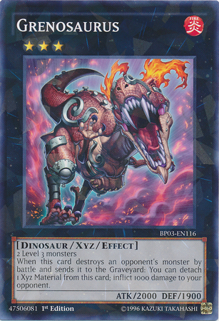 Grenosaurio [BP03-EN116] Shatterfoil Raro 