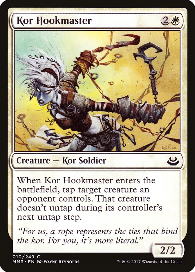 Kor Hookmaster [Maestros modernos 2017] 