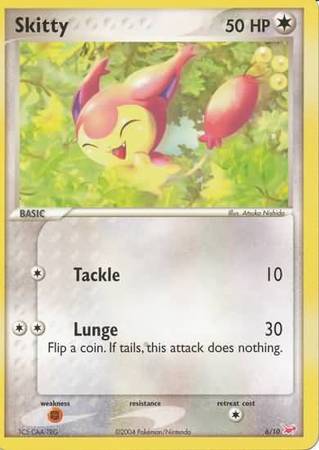 Skitty (6/10) [EX: Kit de entrenador - Latias] 
