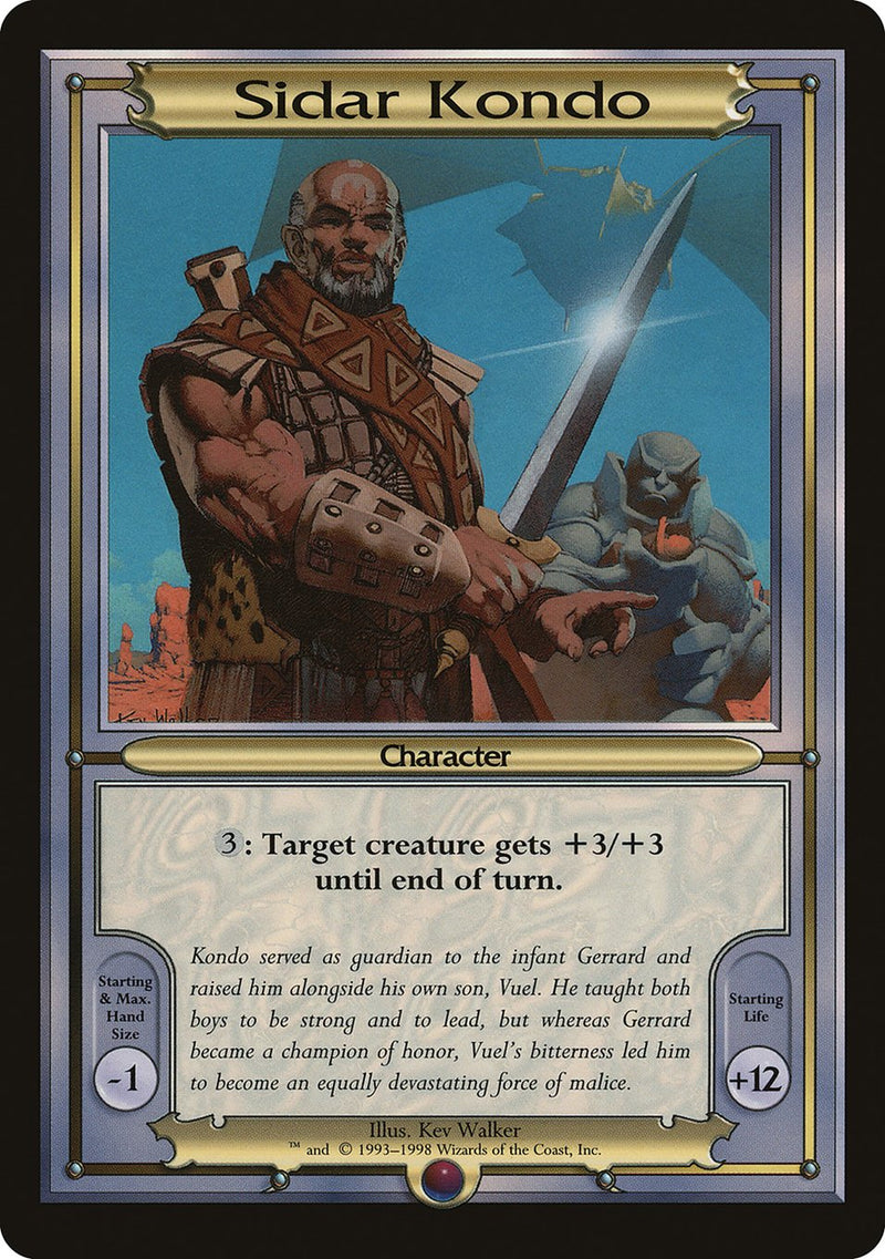 Sidar Kondo [Serie Vanguardia] 