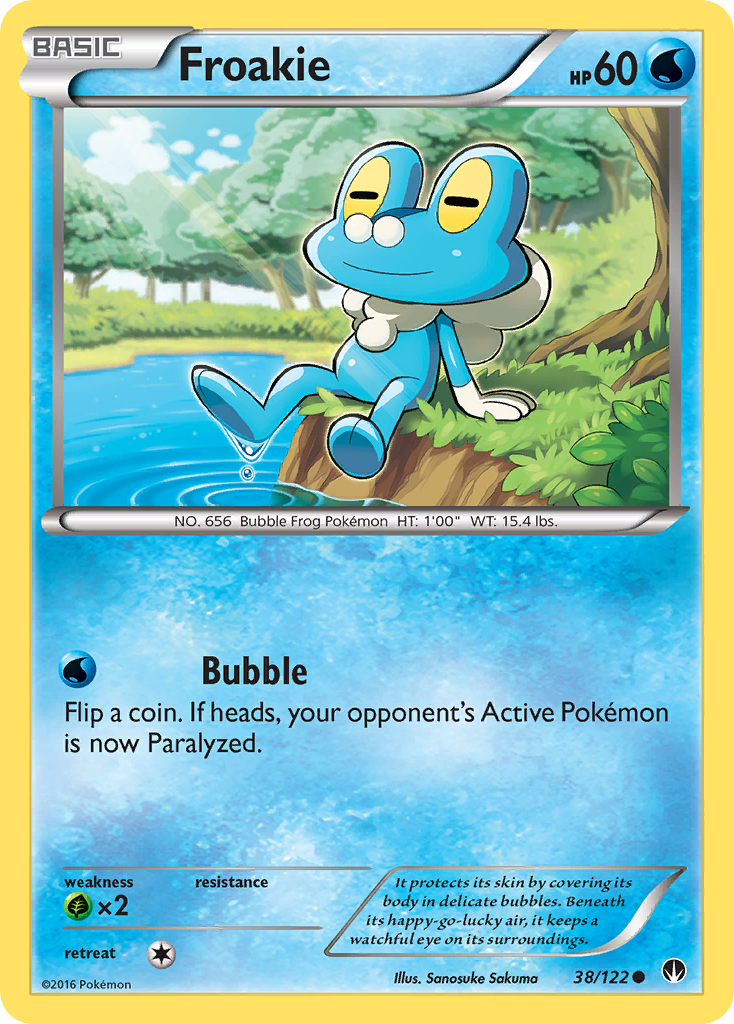 Froakie (38/122) [XY: Punto de ruptura] 