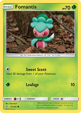 Fomantis (15/236) [Sol y Luna: Mentes unificadas] 