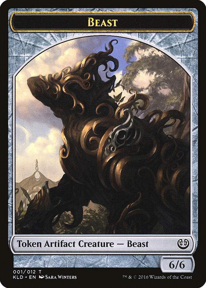 Ficha de Bestia [Fichas Kaladesh] 