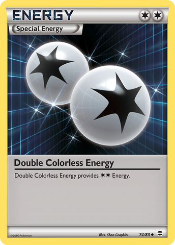 Doble Energía Incolora (74/83) [XY: Generaciones] 