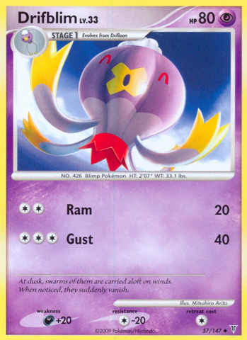 Drifblim (57/147) [Platino: Vencedores Supremos] 