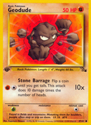 Geodude (47/62) [Fossil 1.ª edición] 