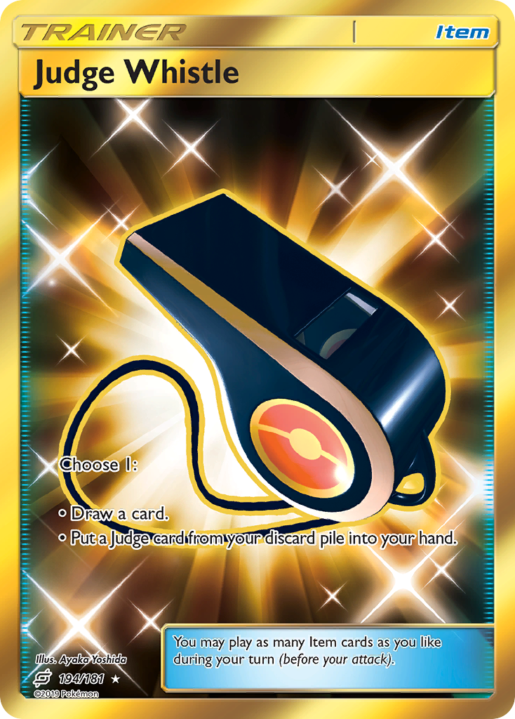 Judge Whistle (194/181) [Sol y Luna: forman equipo] 