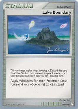Lake Boundary (112/123) (Psychic Lock - Jason Klaczynski) [Campeonato Mundial 2008] 