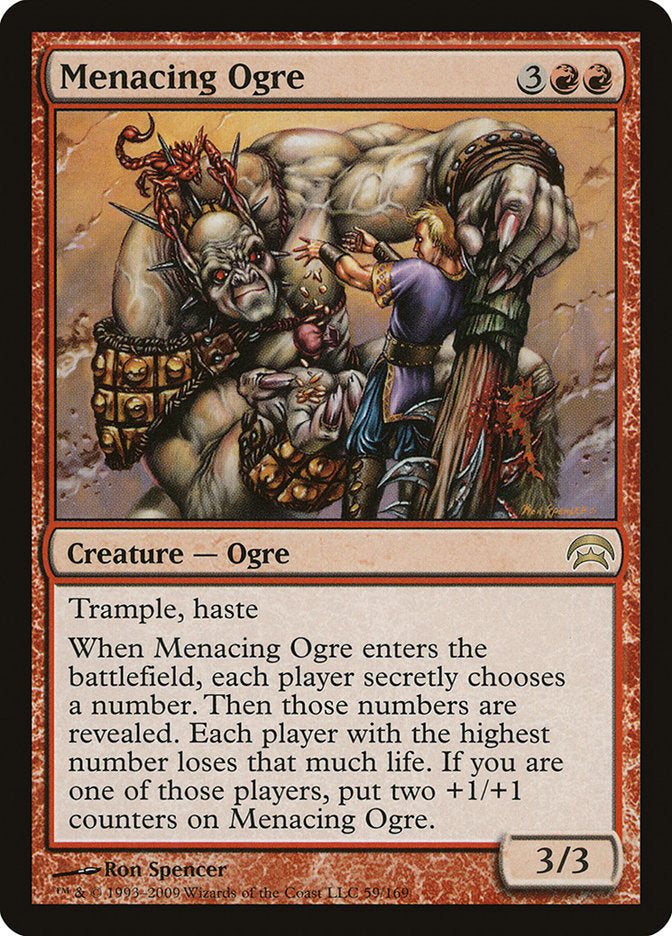 Ogro amenazador [Planechase] 