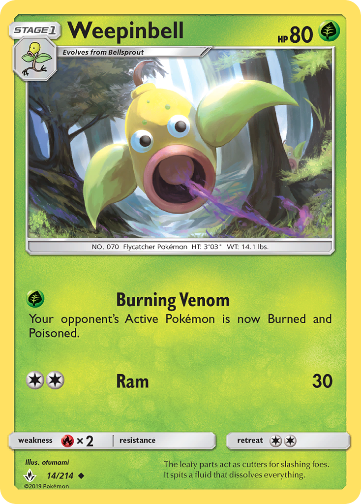 Weepinbell (14/214) [Sol y Luna: Vínculos inquebrantables] 