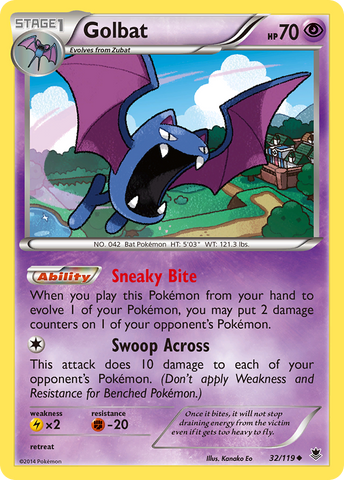 Golbat (32/119) [XY: Fuerzas fantasma] 
