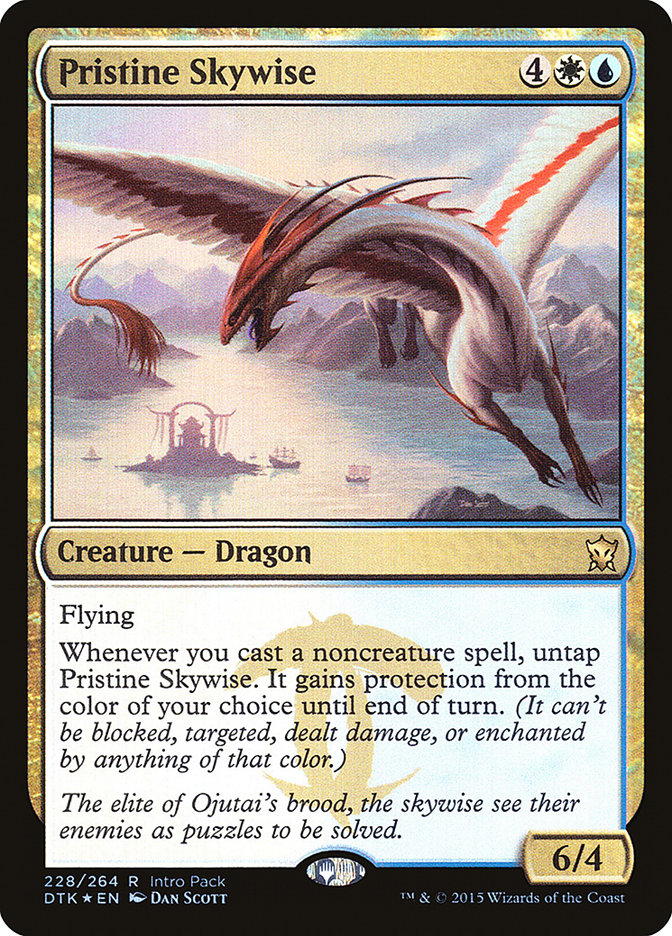Pristine Skywise (Paquete de introducción) [Promociones de Dragones de Tarkir] 