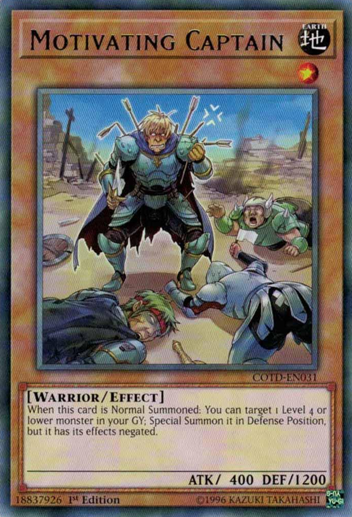 Capitán Motivador [COTD-EN031] Raro 