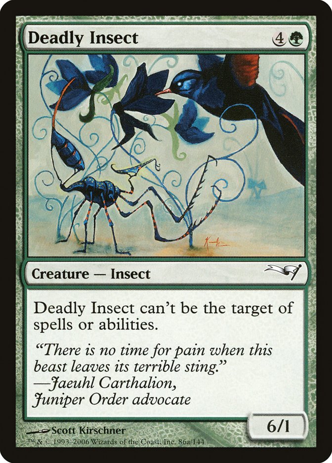 Insecto mortal [Mazos temáticos de Ola de Frío] 