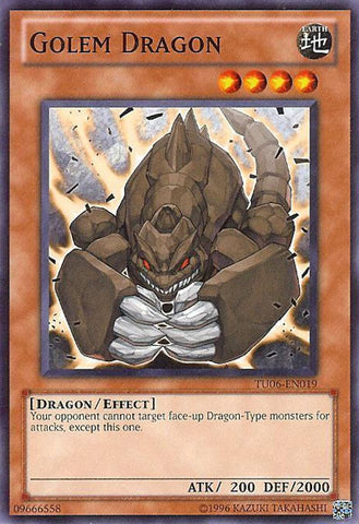 Dragón Golem [TU06-EN019] Común 