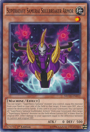 Armadura Samurai Superpesada Rompealmas [NECH-EN012] Común 