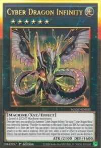 Cyber ​​Dragon Infinity [MAGO-EN033] Oro Raro 
