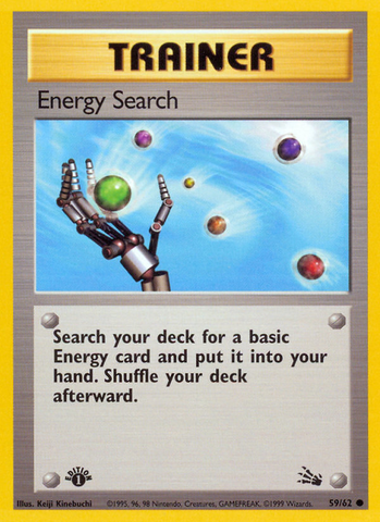 Búsqueda de energía (59/62) [Fossil 1.ª edición] 