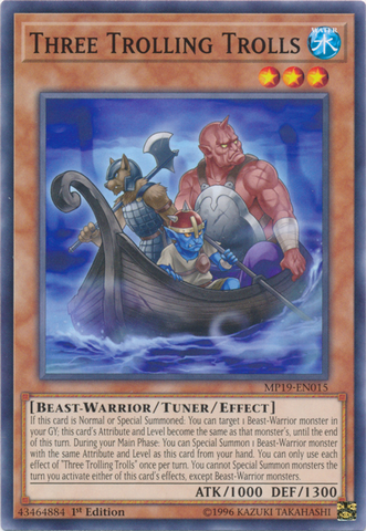 Tres Trolls Trolling [MP19-EN015] Común 