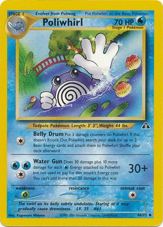 Poliwhirl (44/75) [Neo Discovery ilimitado] 
