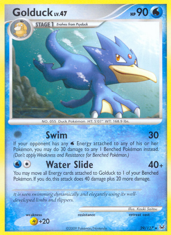 Golduck (29/127) [Platino: Conjunto básico] 