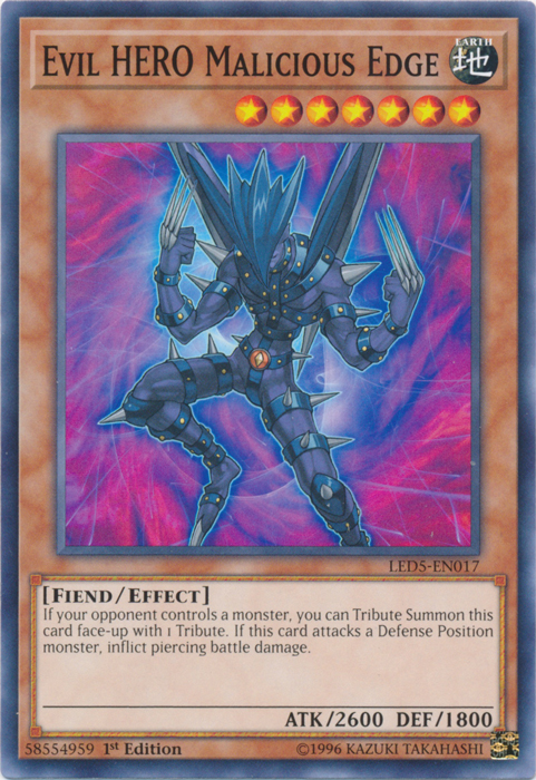 Héroe malvado Malicious Edge [LED5-EN017] Común 