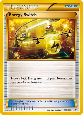 Interruptor de energía (109/108) [XY: Cielos rugientes] 