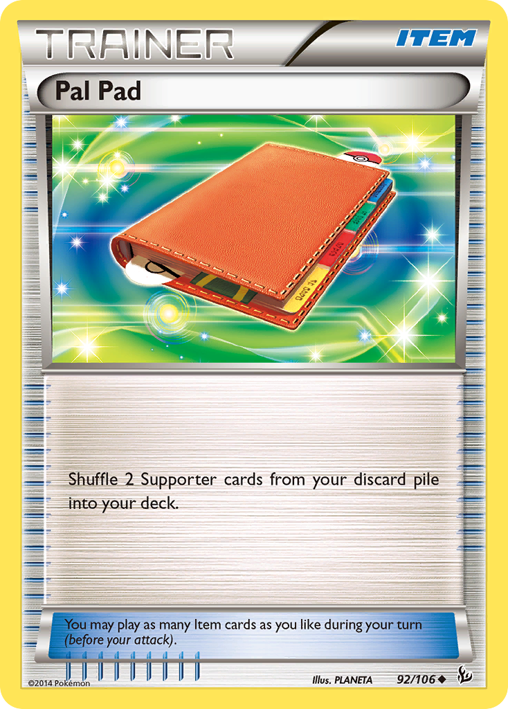 Amigo Pad (92/106) [XY: Flashfire] 