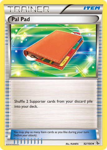 Amigo Pad (92/106) [XY: Flashfire] 