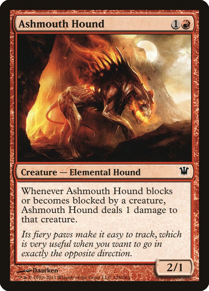 Sabueso de Boca de Ceniza [Innistrad] 