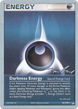 Darkness Energy (87/108) (Ascenso legendario - Tom Roos) [Campeonato del mundo 2007] 
