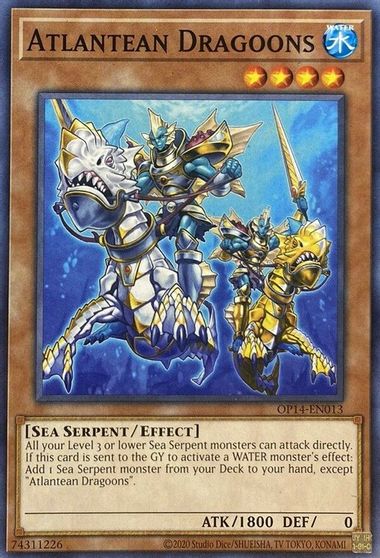 Dragones Atlantes [OP14-EN013] Común 