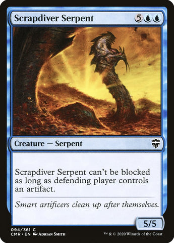 Serpiente Scrapdiver [Commander Legends] 